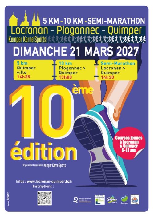 Semi-Marathon Locronan - Plogonnec - Quimper