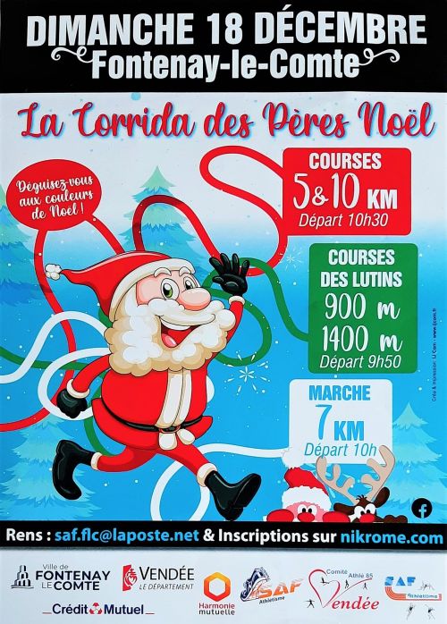 Corrida des Pères Noël