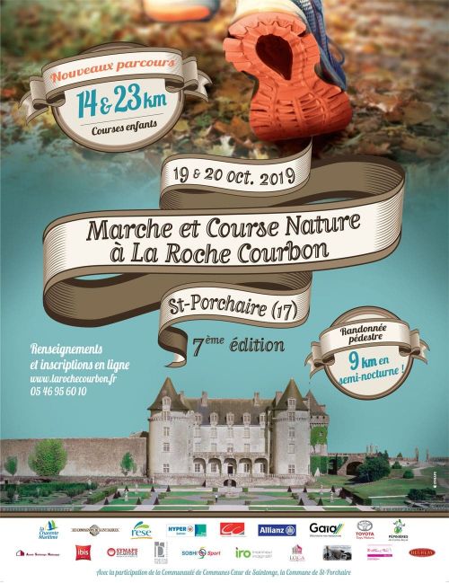 Course Nature à la Roche Courbon