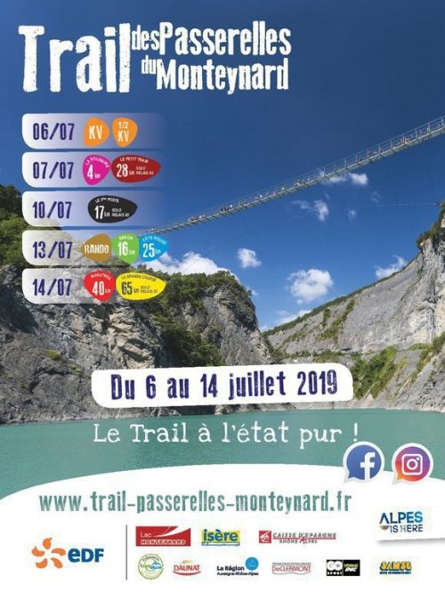 Trail des Passerelles du Monteynard