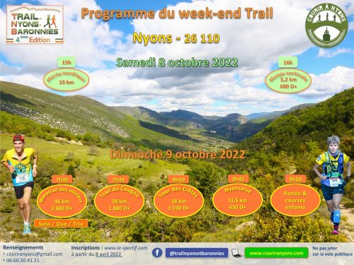 Trail de Nyons & Baronnies