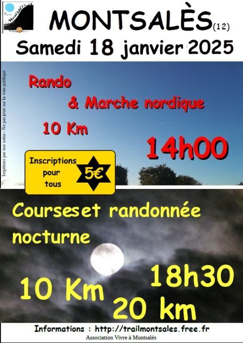 Course Nocturne de Montsalès