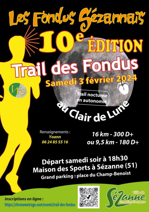Trail des Fondus au Clair de Lune