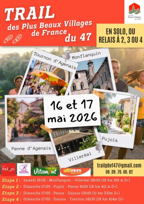 Trail des Plus Beaux Villages de France du 47
