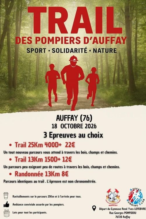 Trail des Pompiers d'Auffay