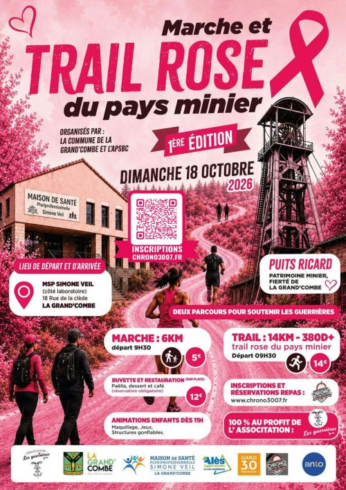 Trail Rose du Pays Minier