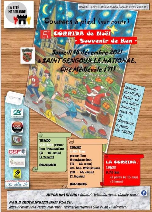 Corrida de Noël - Souvenir de Ken