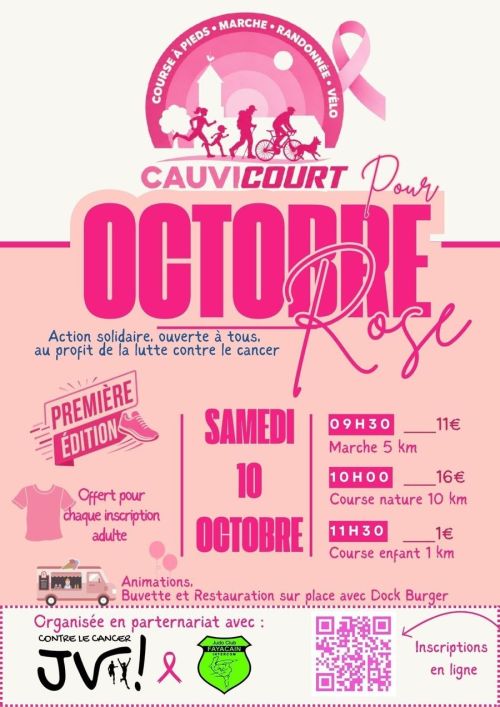 Cauvicourt pour Octobre Rose