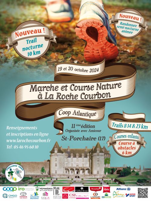 Course Nature à la Roche Courbon