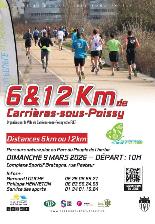 6 et 12 km nature de Carrières-sous-Poissy