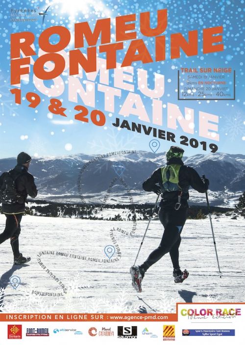 Trail sur Neige Romeu Fontaine