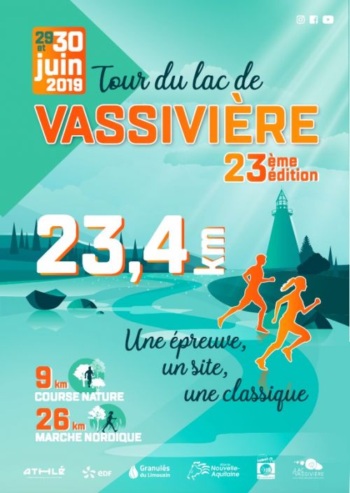 Tour du lac de Vassiviere