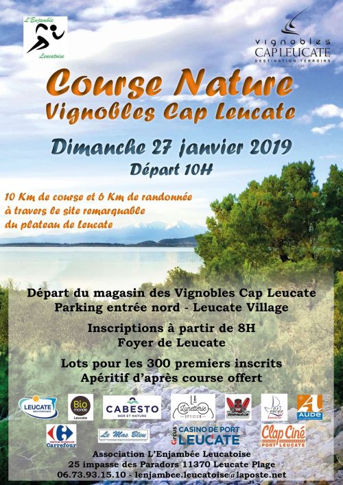 Course Nature des Vignobles Cap Leucate