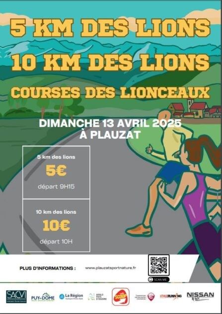 5km et 10km des Lions