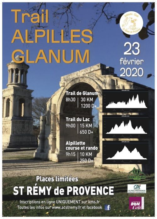 Trail Alpilles Glanum