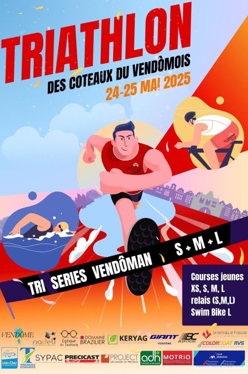 Triathlon des Coteaux du Vendômois