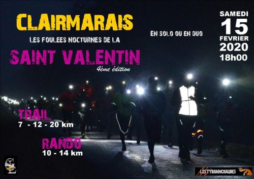 Les Foulées Nocturnes de la Saint-Valentin