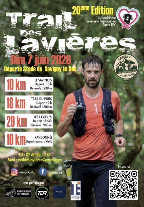Trail des Lavières