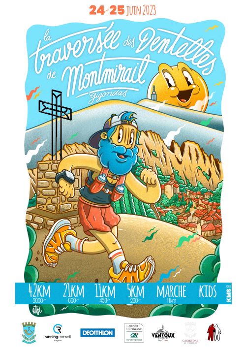 Traversée des Dentelles de Montmirail