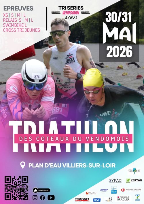 Triathlon des Coteaux du Vendômois