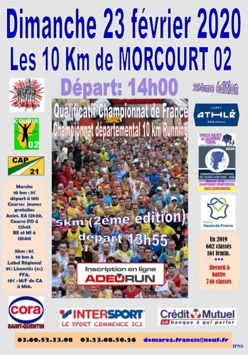 Les 10km de Morcourt