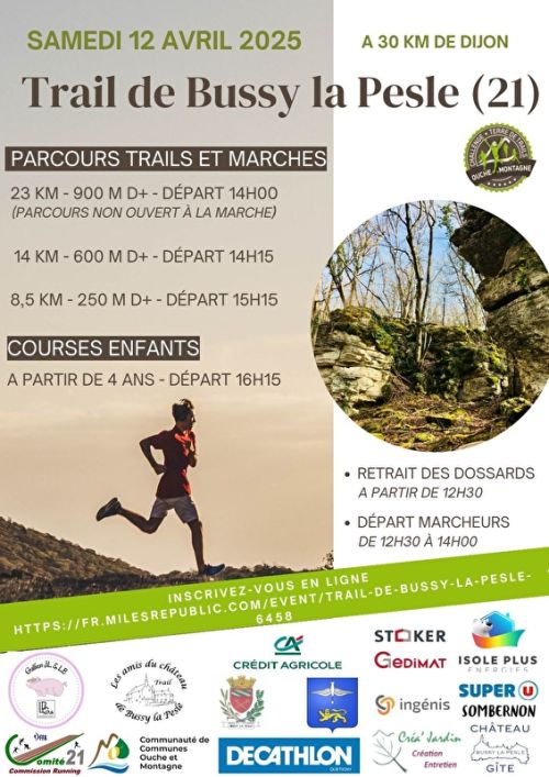 Trail de Bussy la Pesle