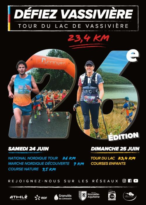 Tour du lac de Vassiviere