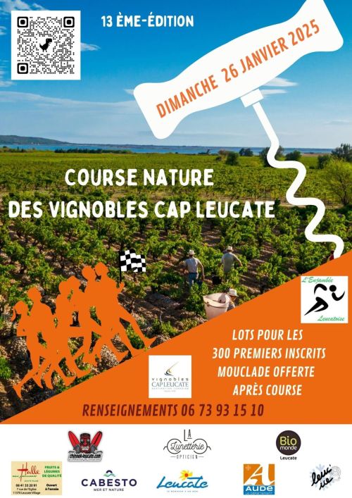 Course Nature Vignobles Cap Leucate