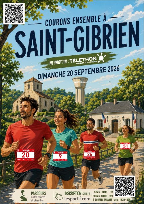 Courir à Saint Gibrien