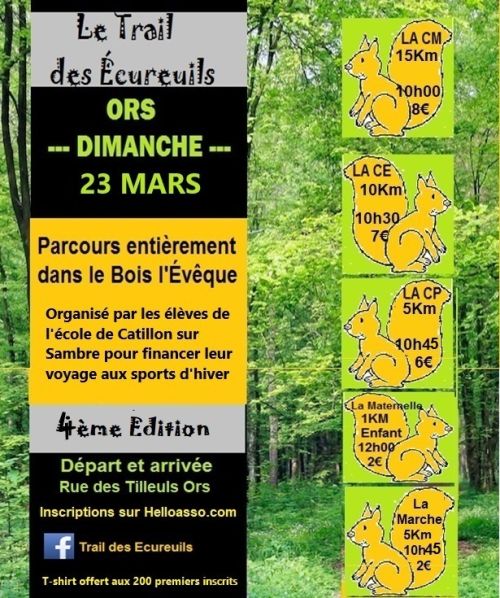 Trail des Écureuils