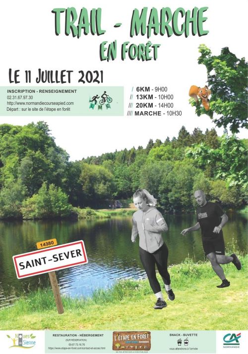 Trail Forêt de Saint Sever