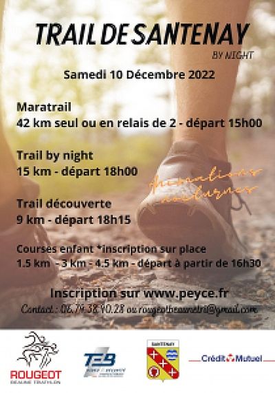 Trail de Santenay by Night