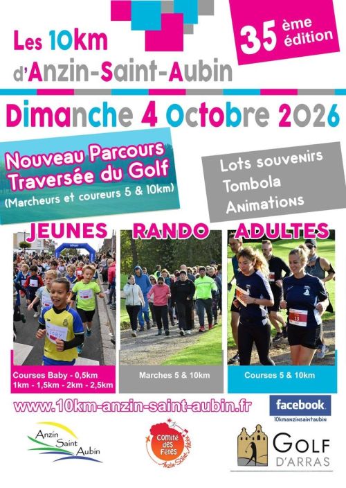 10km d'Anzin Saint-Aubin
