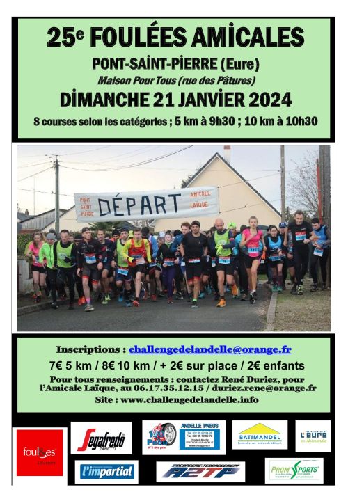 Foulées Amicales de Pont Saint Pierre