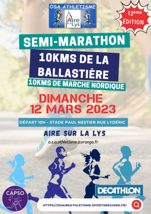 Semi-Marathon et 10km de la Ballastiere