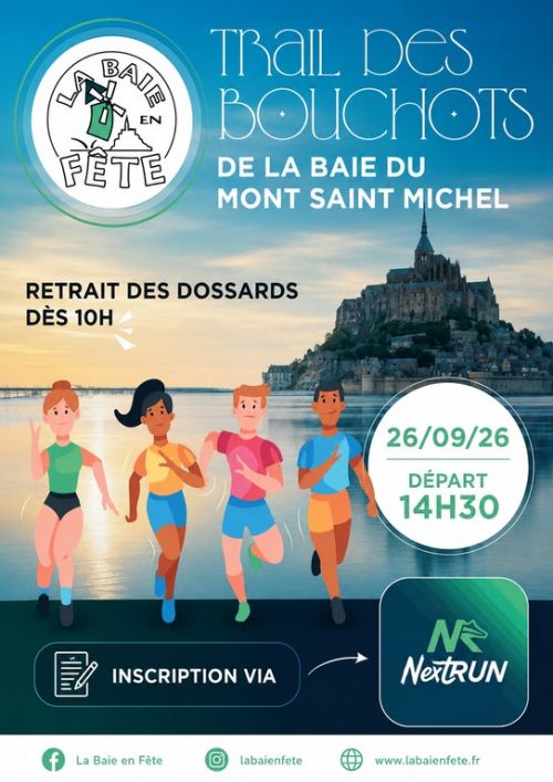 Trail des Bouchots de la Baie du Mont Saint Michel