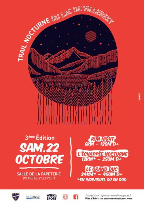 Trail Nocturne du Lac de Villerest