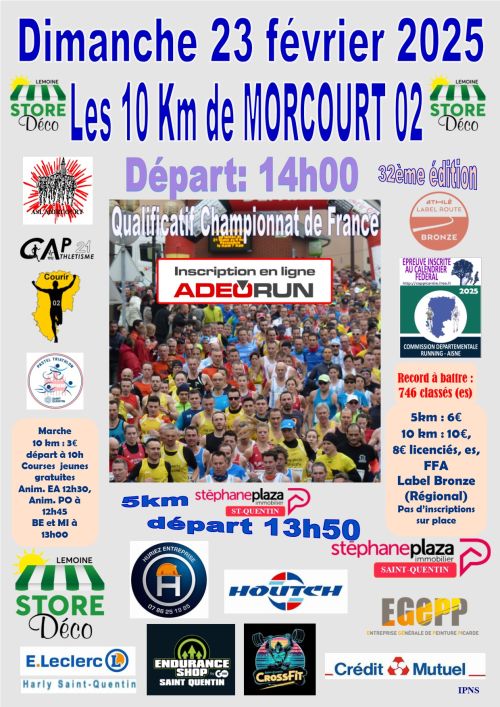 Les 10km de Morcourt
