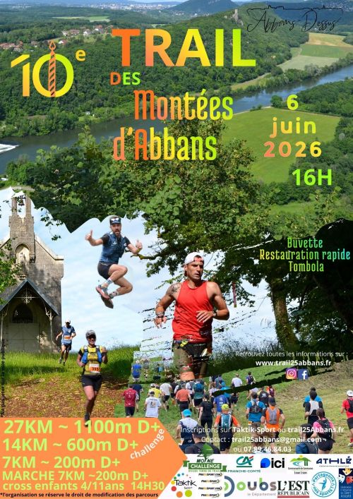 Trail des Montées d'Abbans