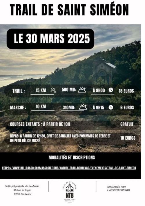 Trail de Saint Siméon