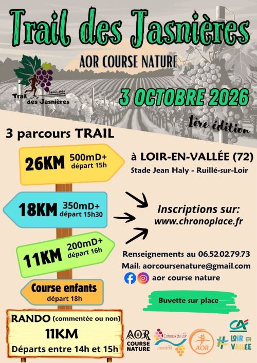 Trail des Jasnieres