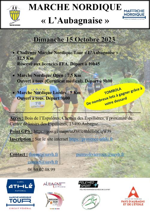 Marche Nordique L'Aubagnaise