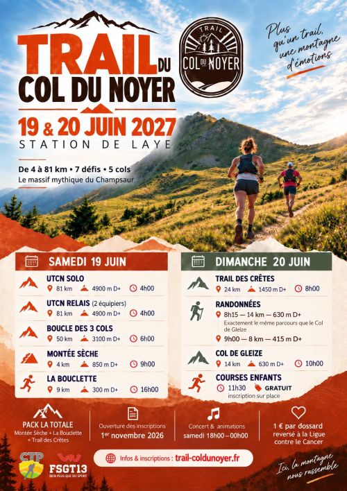 Trail du Col du Noyer