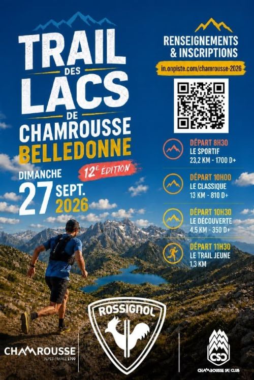 Trail des Lacs de Chamrousse - Belledonne