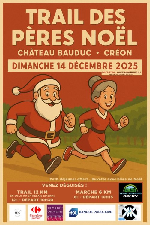Trail des pères Noël